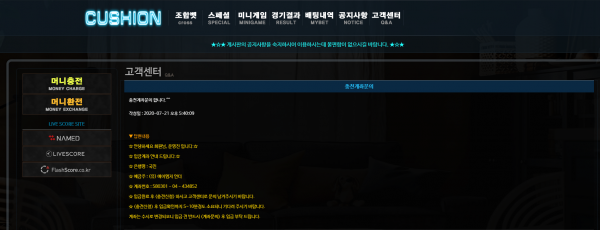 먹튀 (쿠션 CUSHION  사이트)