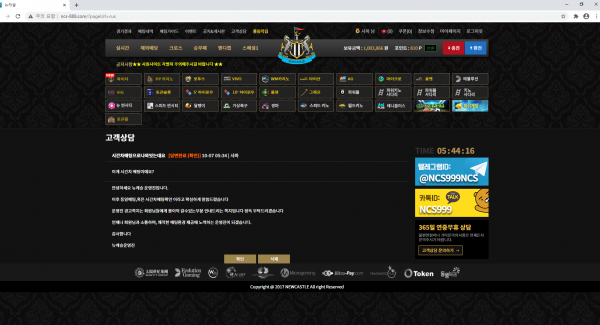 먹튀 (뉴캐슬 NEWCASTLE 사이트)