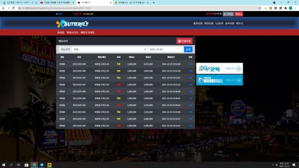 먹튀 (버터플라이 BUTTERFLY 사이트)